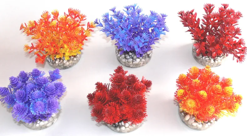 Nano bush colored 9 cm