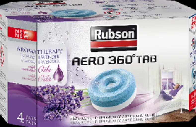 Navullingen aero 360° lavendel 4 stuks