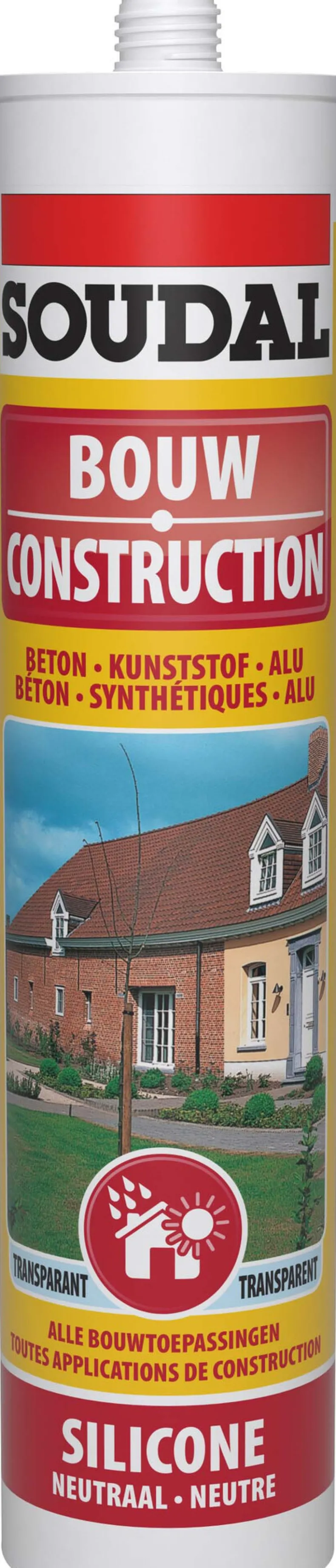 Neutrale silicone transparant 310 ml