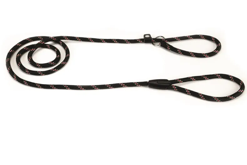 Nylon ronde sliplijn 170 x 8 mm zwart