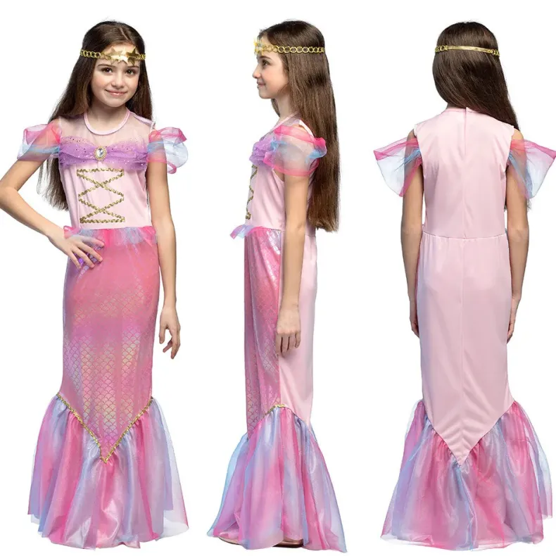 Kinderkostuum Zeemeermin Alana - 7-9 jaar