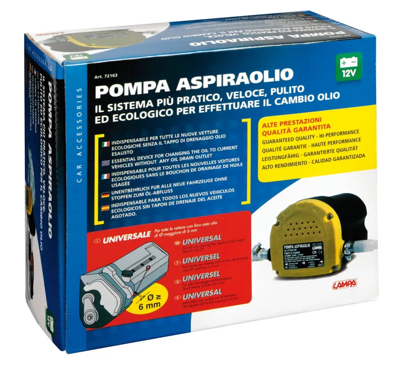 Olie Zuigpomp 12V PRO-USE