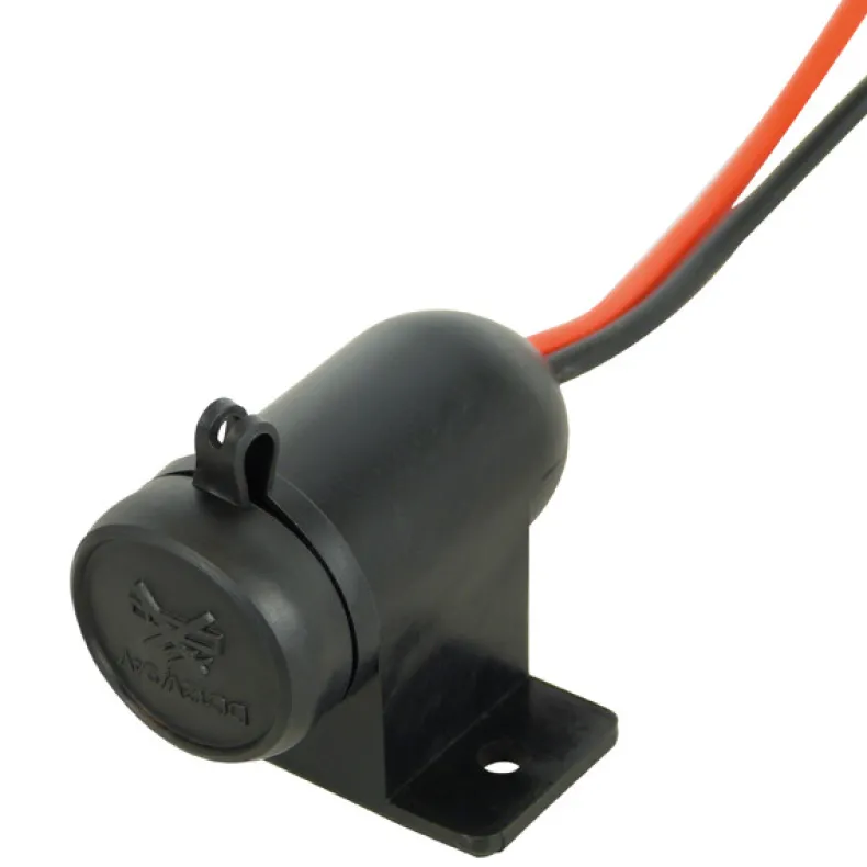 Opbouw contactdoos 12 V 15 A waterdicht