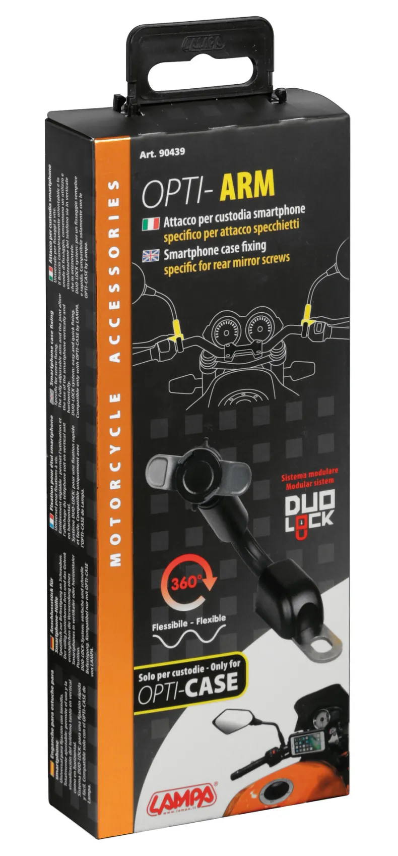 OPTI-CASE Bevestiging Flexibele Arm