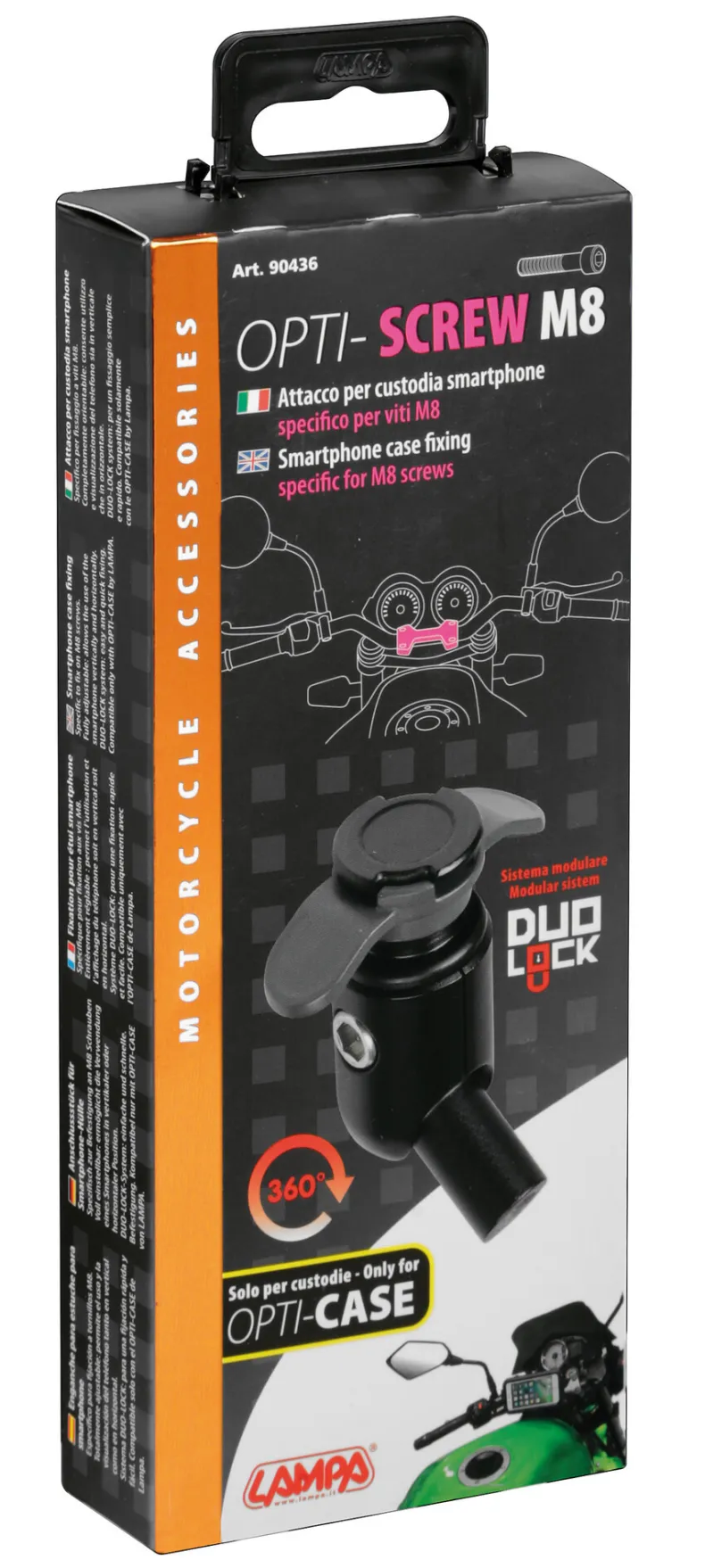 OPTI-CASE M8 Schroeven Bevestiging