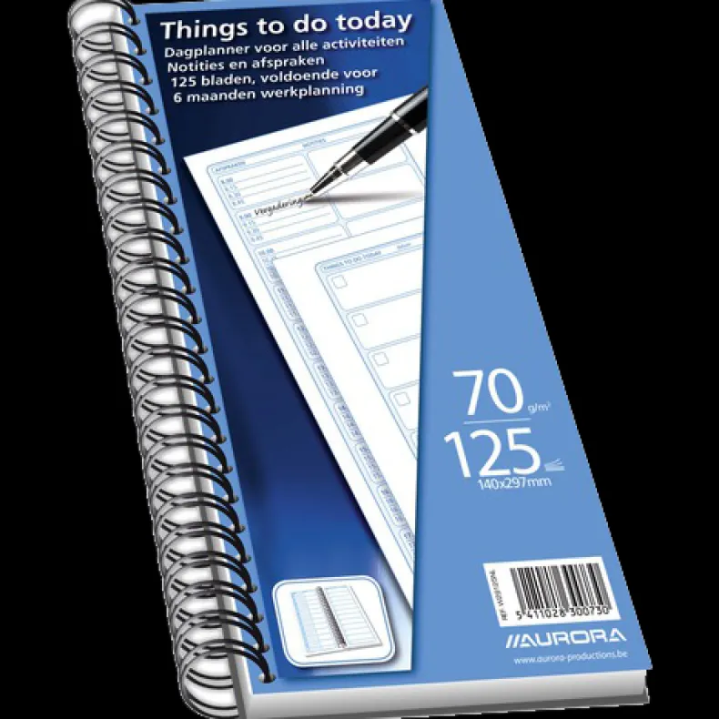 Orderboek things to do today 140x297mm