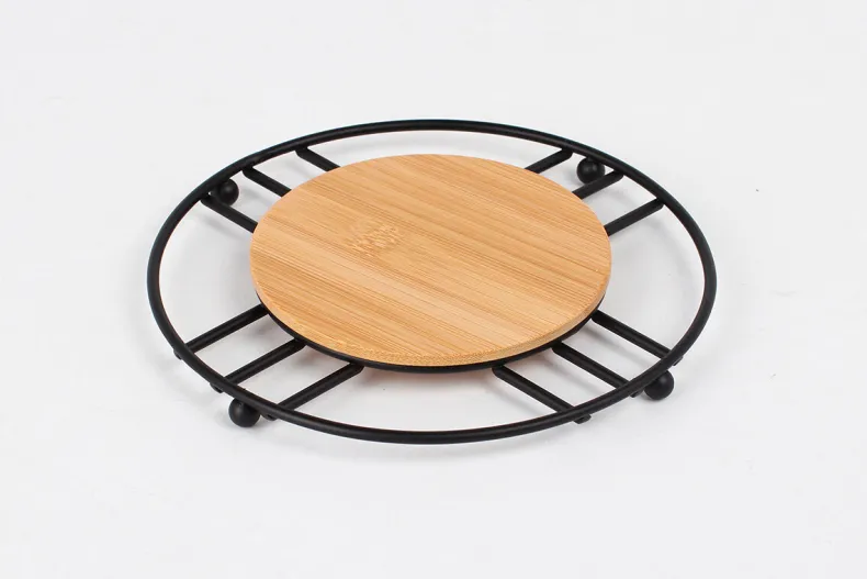 Panonderzetter zwart met bamboo