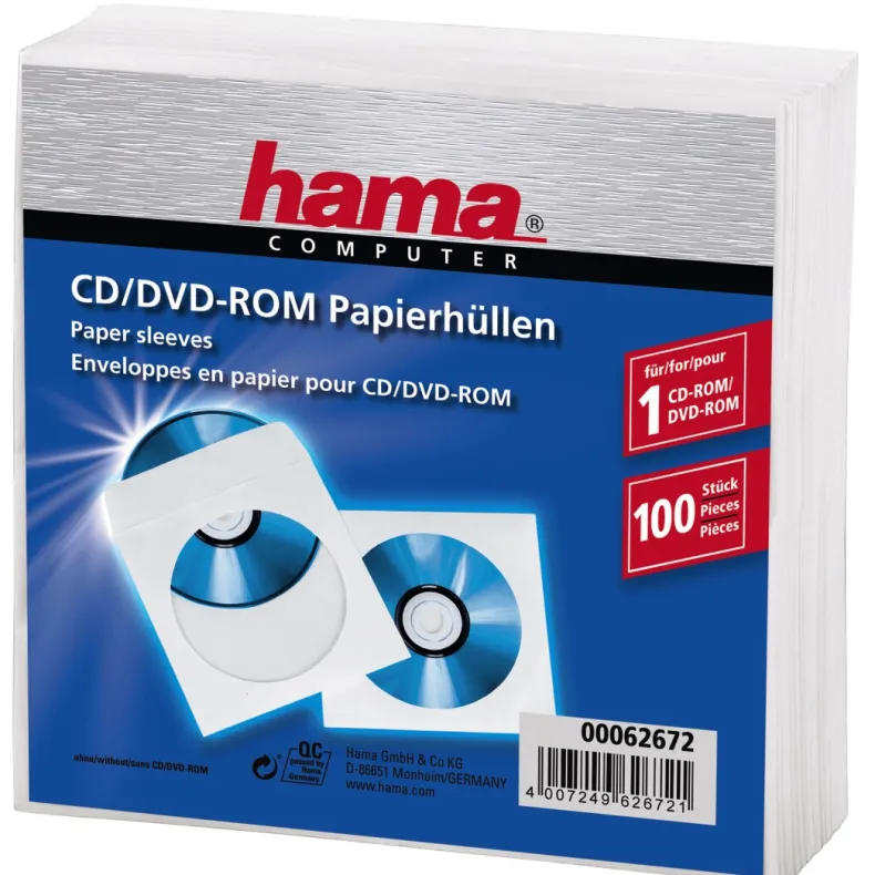 Paper sleeves 100 stuks