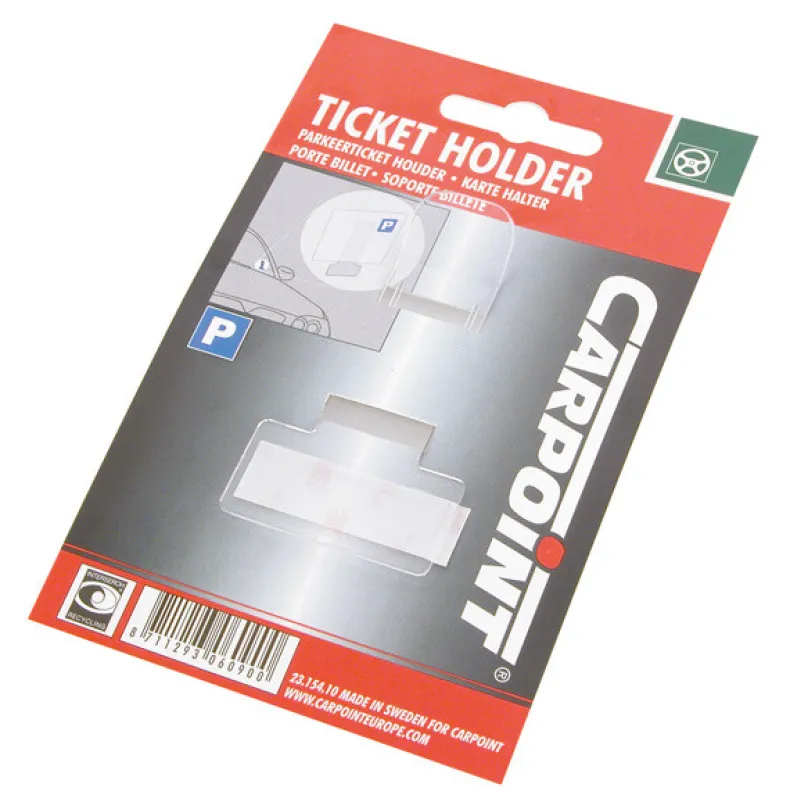 Parkeerticket houder