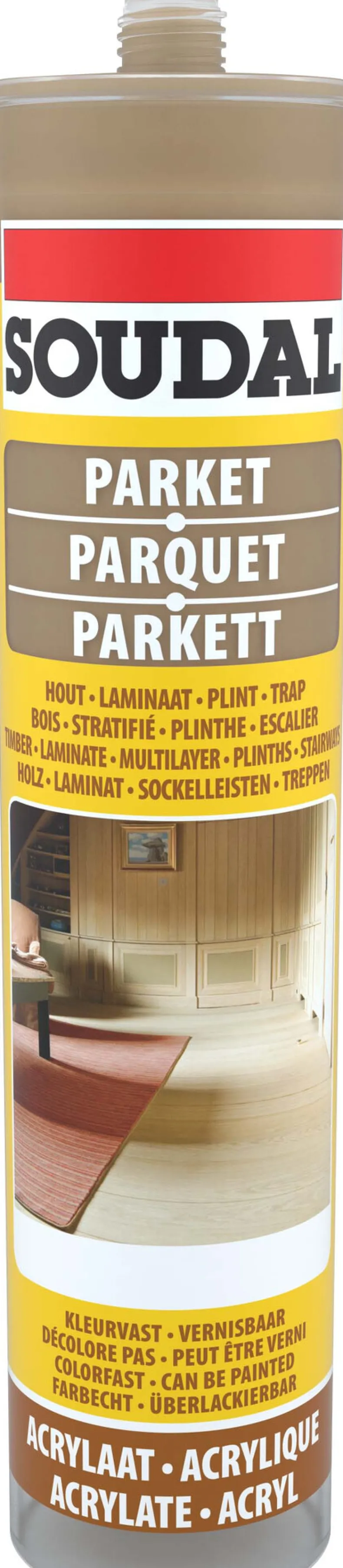 Parketkit midden eik / beuk 310 ml