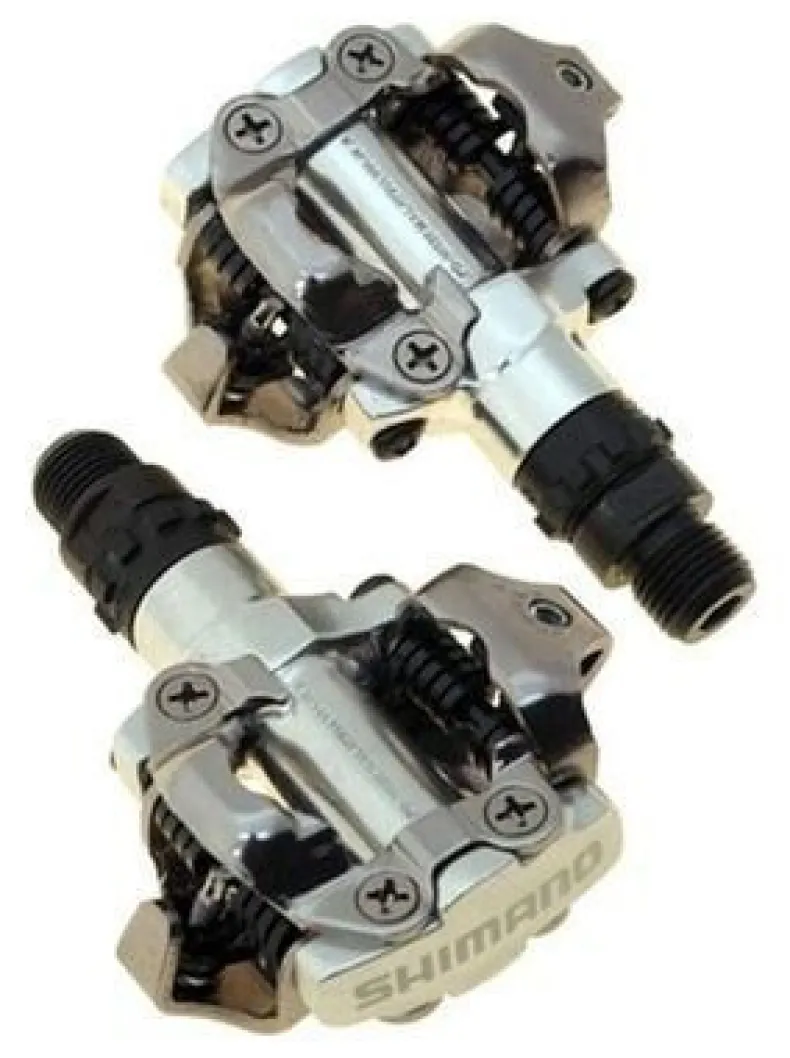 Pedalen SPD PDM520 zilver