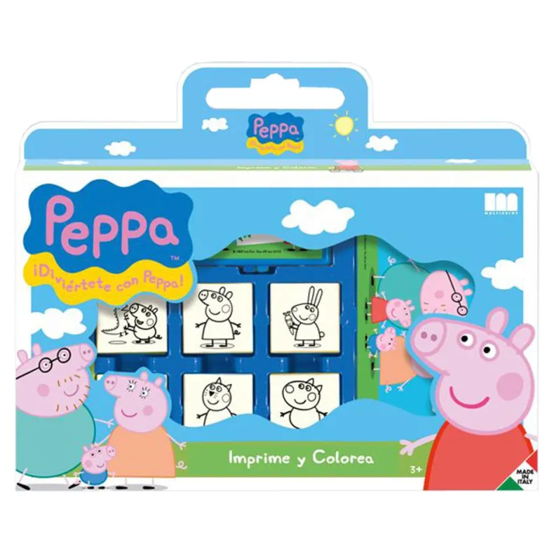 Peppa Pig stempelset 12stuks