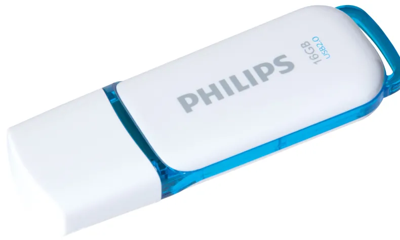 Philips USB 2.0 16 GB blauw