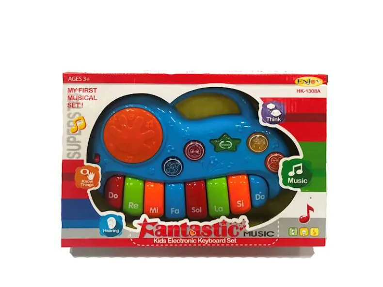 Piano met muziek en licht