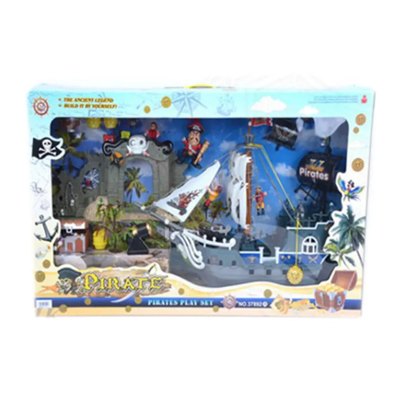 Piratenschip met accessoires