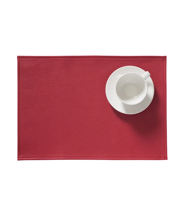 Placemat red 30 x 45 cm