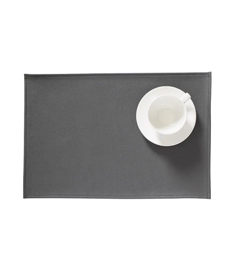 Placemat steel grey 30 x 45 cm
