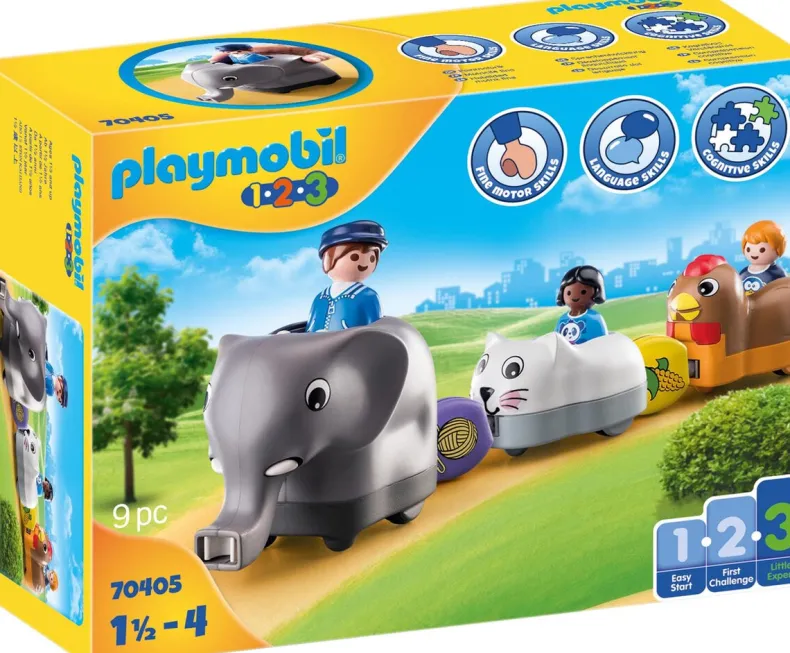 Playmobil 1.2.3 Dierentrein - 70405