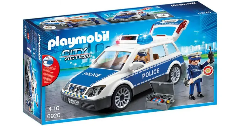 Playmobil City Action Politiepatrouille Licht Geluid - 6920