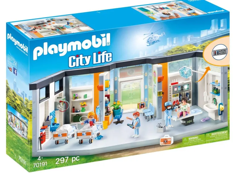 Playmobil City Life Ziekenhuis Met Inrichting - 70191