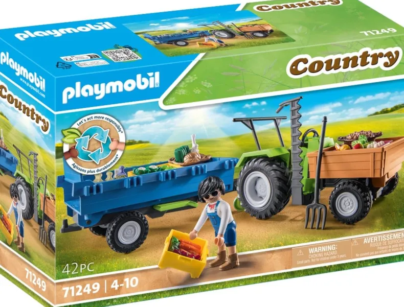 Playmobil Country Trekker met aanhanger - 71249