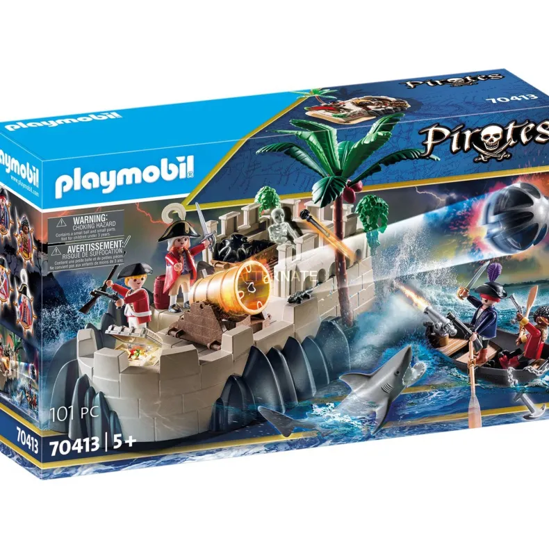 Playmobil Pirates Vesting van de soldaten - 70413