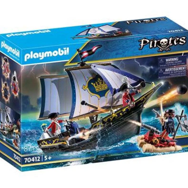 Playmobil Pirates Zeilschip Van Soldaten - 70412