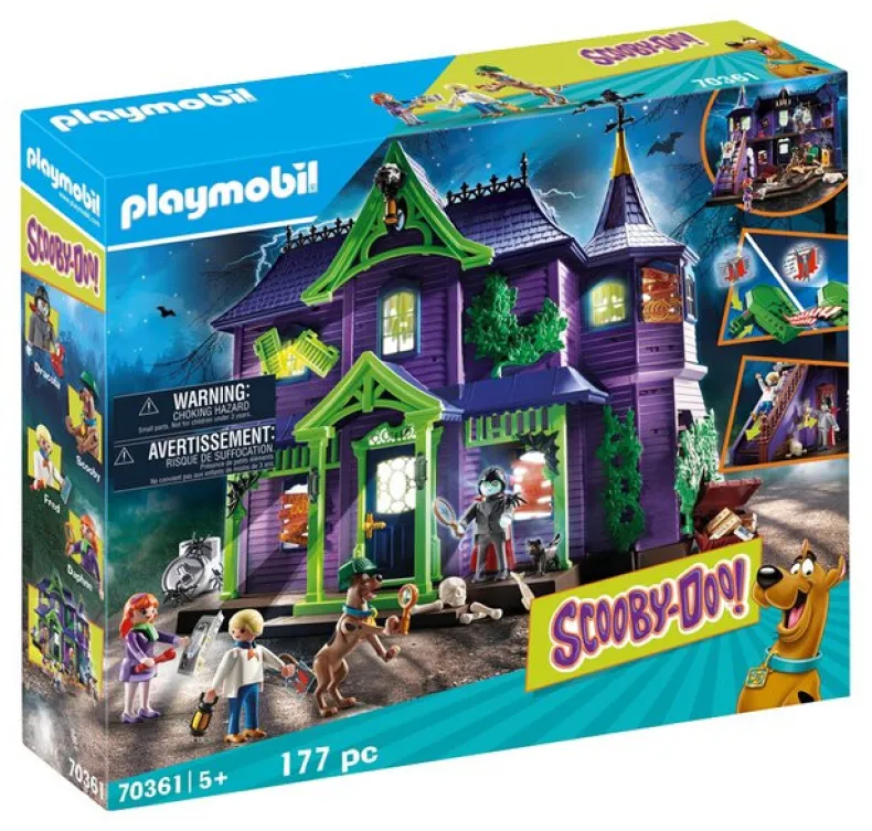 Playmobil Scooby-Doo! Mystery Mansion - 70361