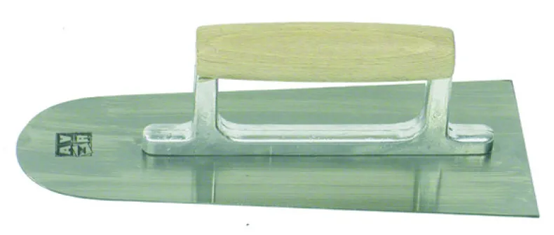 Pleistertruweel met handgreep in hout 280 x 110 / 80 mm
