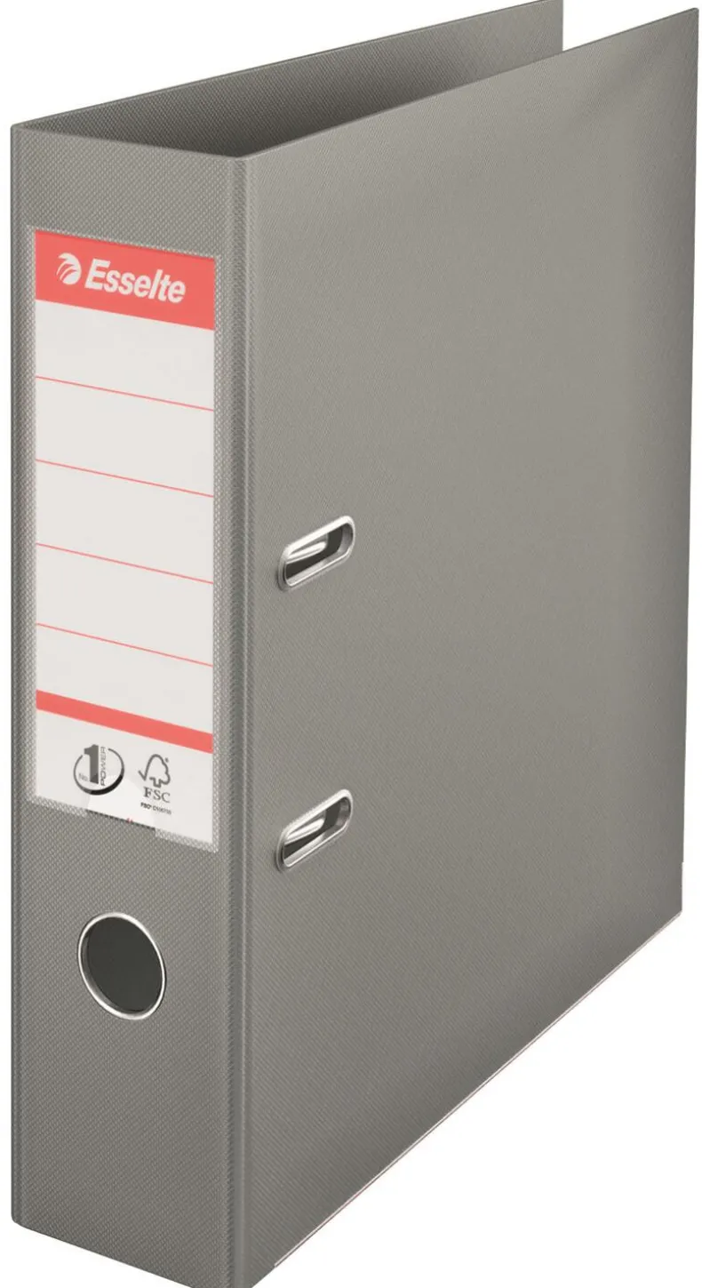 Power ordner A4 grijs 75 mm