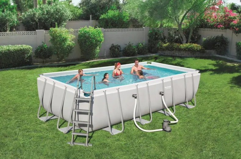 Power Steel Pool rechthoekig 488x244 cm