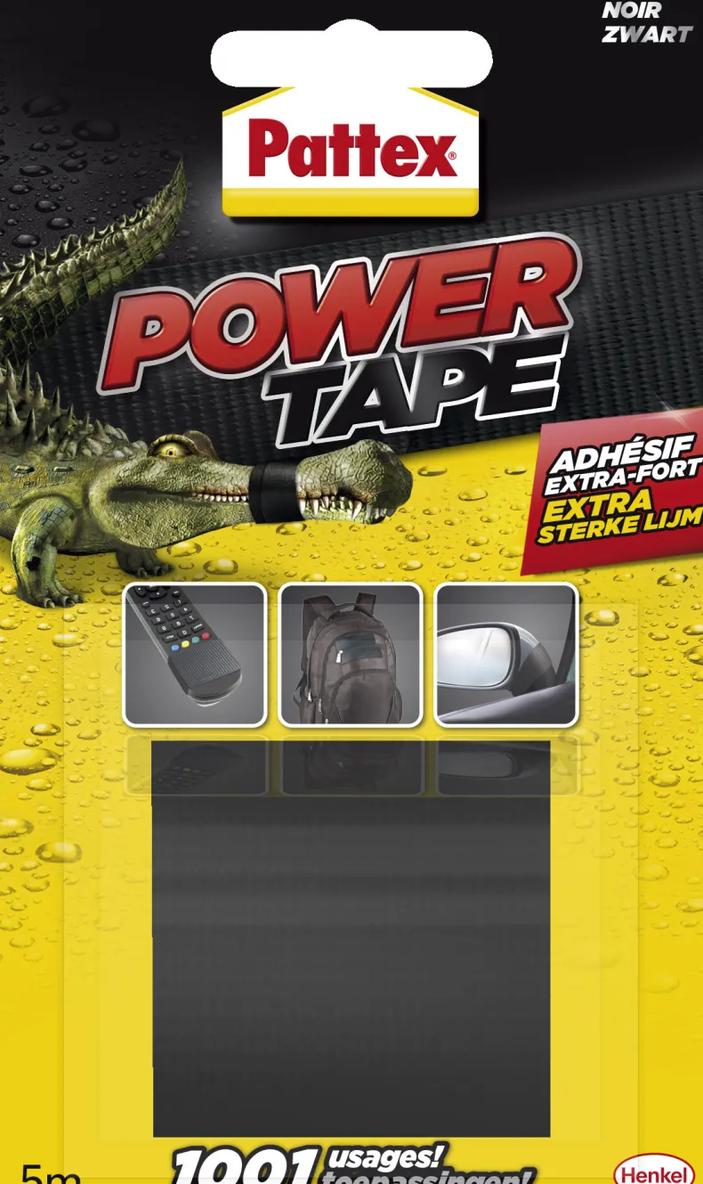 Power tape 5 m zwart