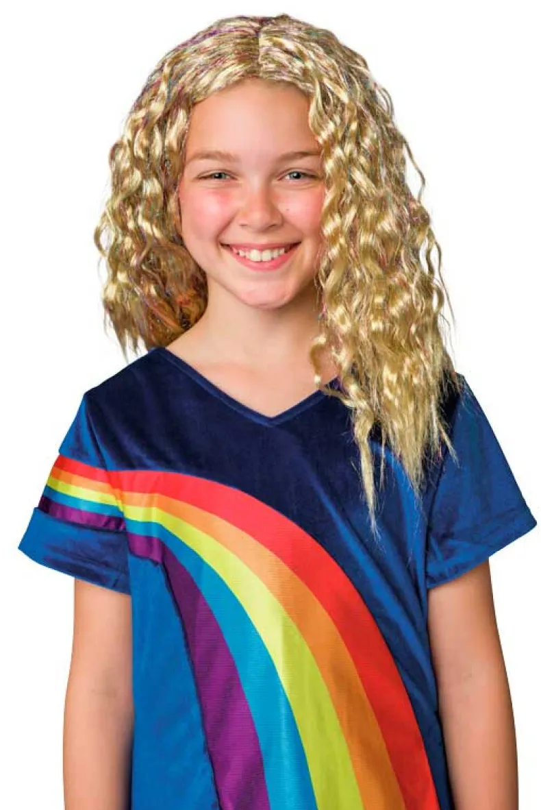 K3 Pruik Julia met k3-haarspeldje