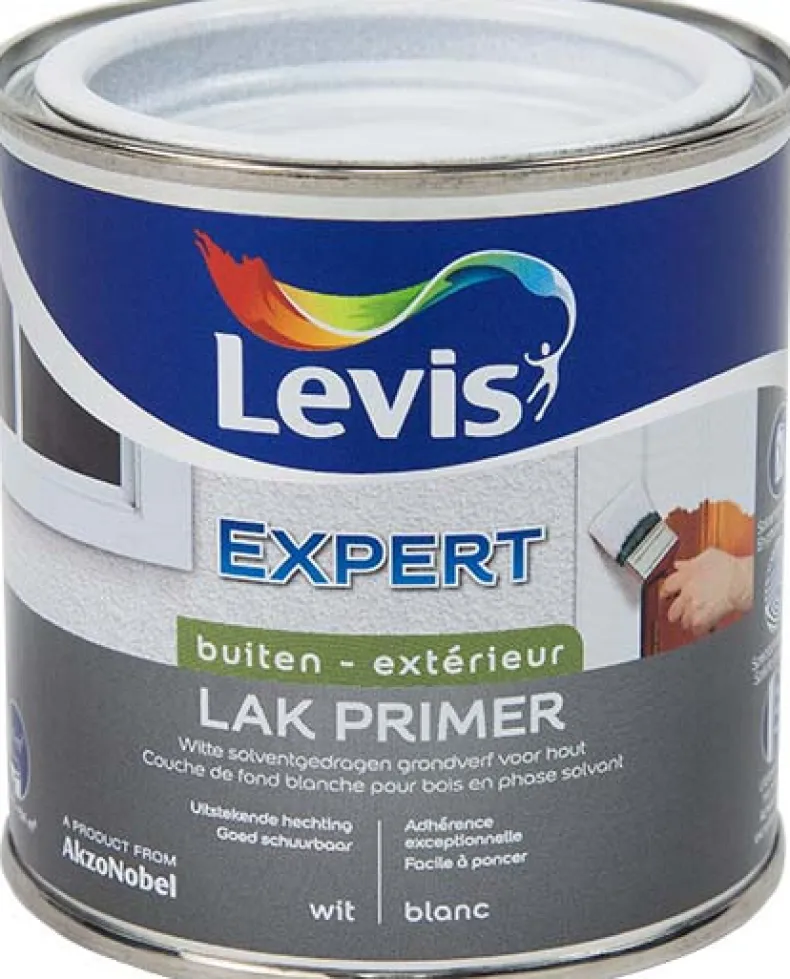 Primer hout expert 250 ml wit