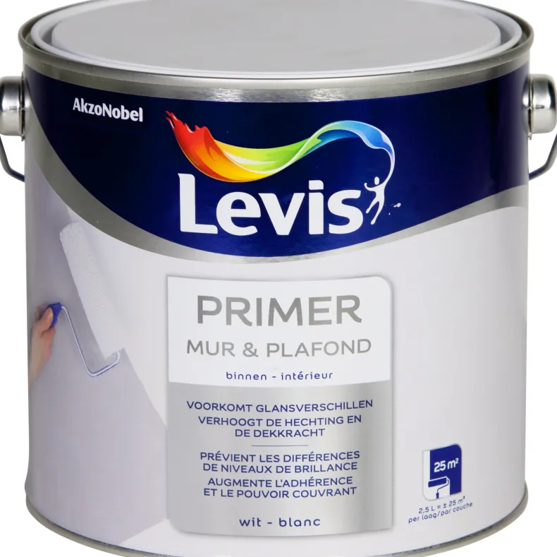 Primer muur & plafond 2,5 L
