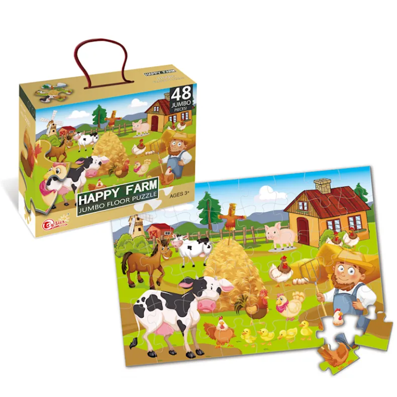 Puzzel boerderijvriendjes - 48 stukjes