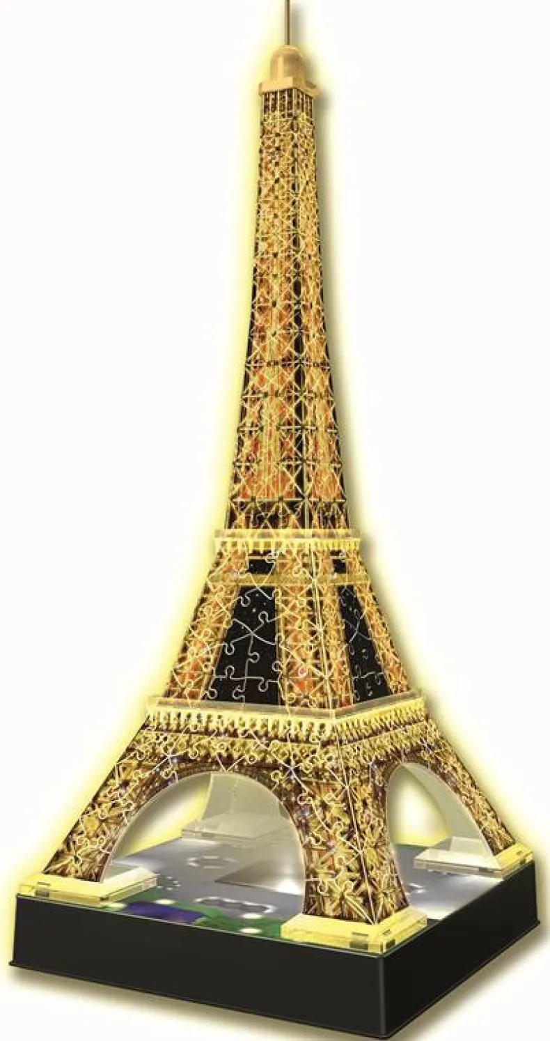 Puzzel 3D: Eiffeltoren night edition