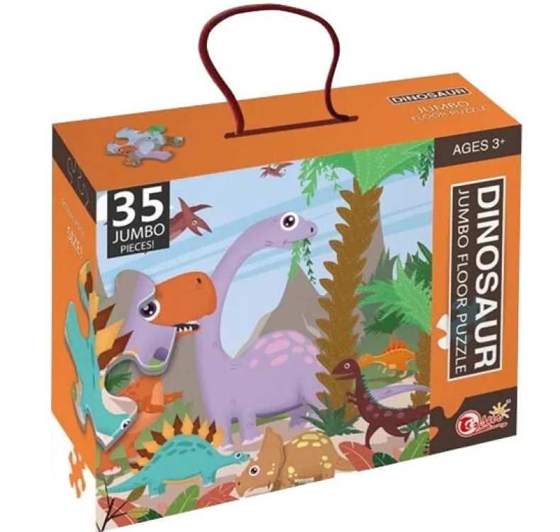 Puzzel dino's - 35 stukjes