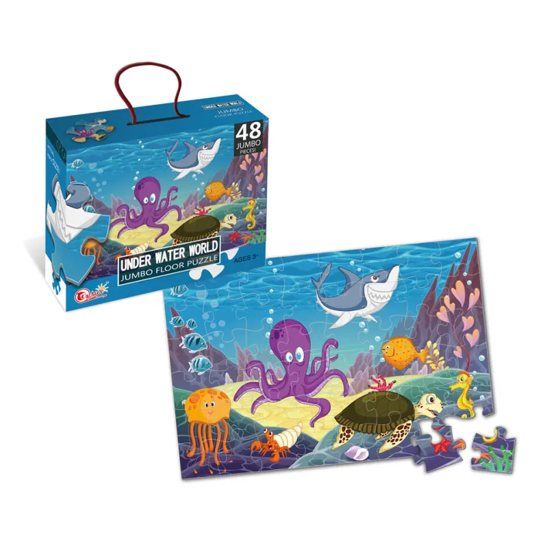 Puzzel onderwatervriendjes - 48 stukjes