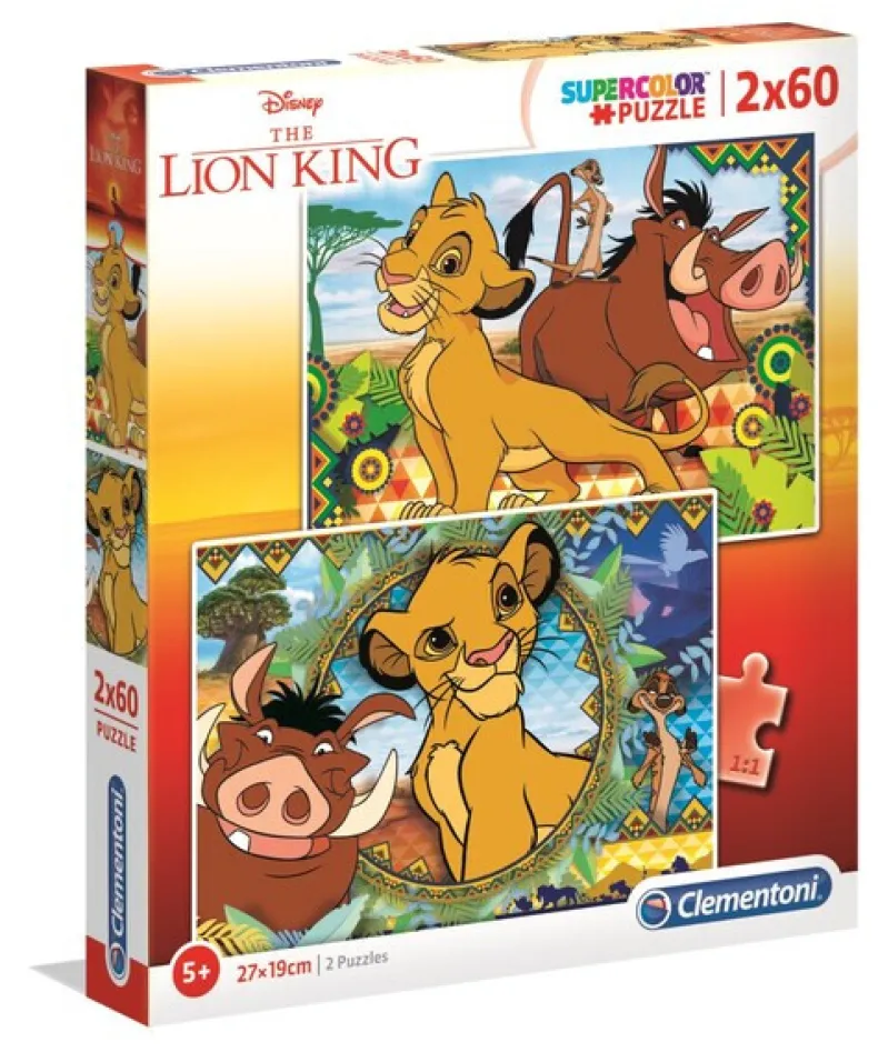 Puzzle 2X60 Disney Lion King