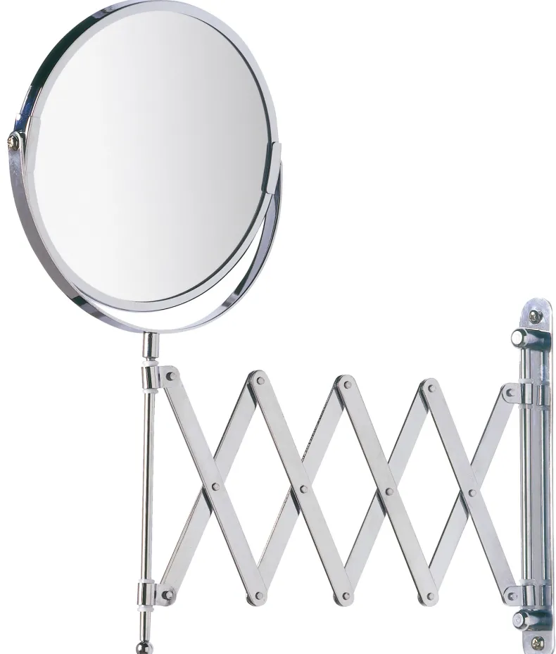 Telescopische wandopmaakspiegel 17 cm