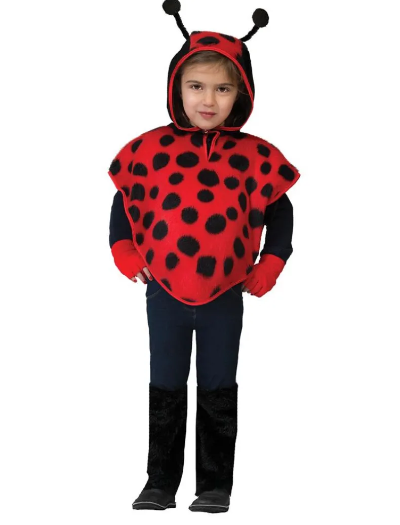 Poncho Lieveheersbeestje - Maat 110