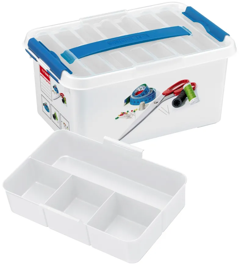 Q - line naaidoos 6 L met inzet en vakverdeling