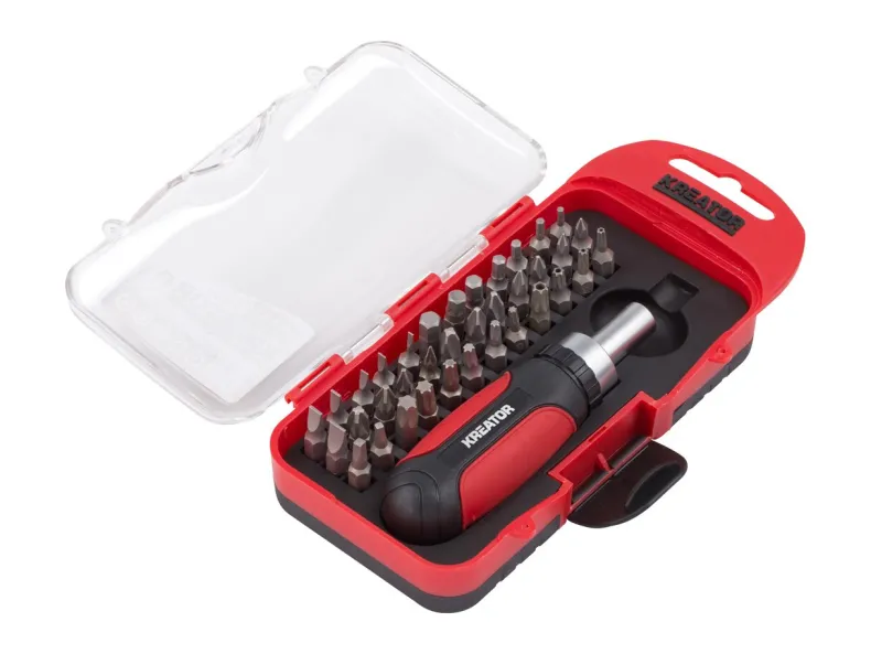 Ratel schroevendraaierset 38-delig