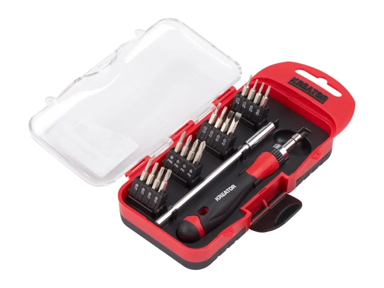 Ratel schroevendraaierset 18-delig