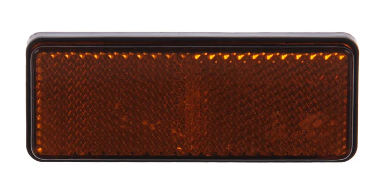 Reflector rechthoekig zelfklevend oranje