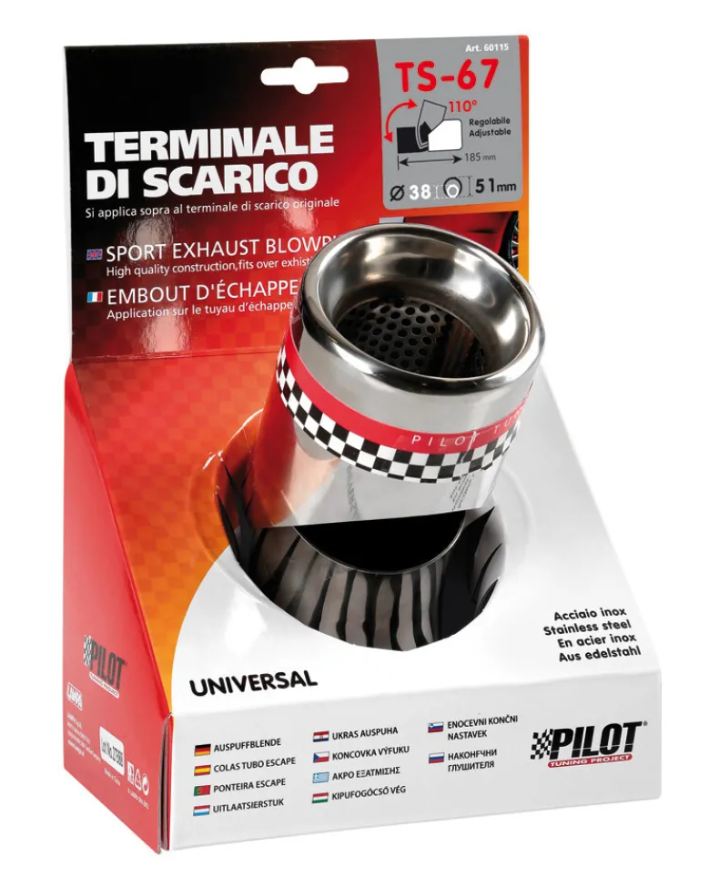 Regelbaar Uitlaatsierstuk TS-67