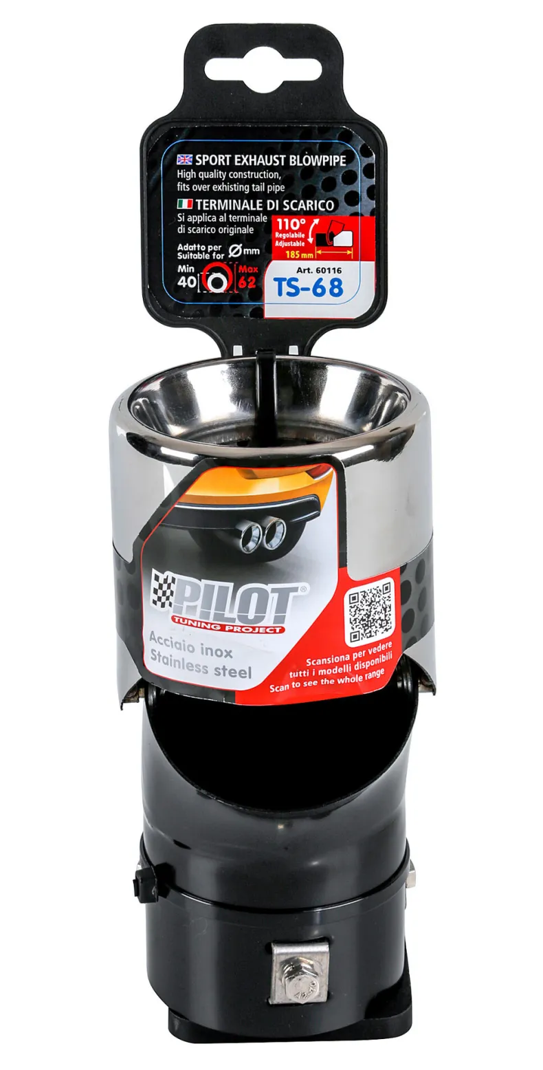 Regelbaar Uitlaatsierstuk TS-68