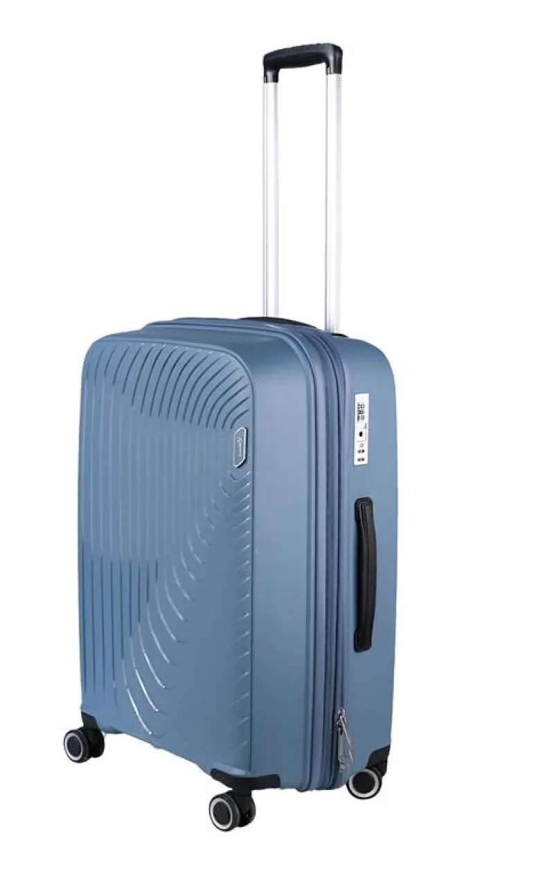 Reiskoffer Trolley 58L Blauw - 60 cm