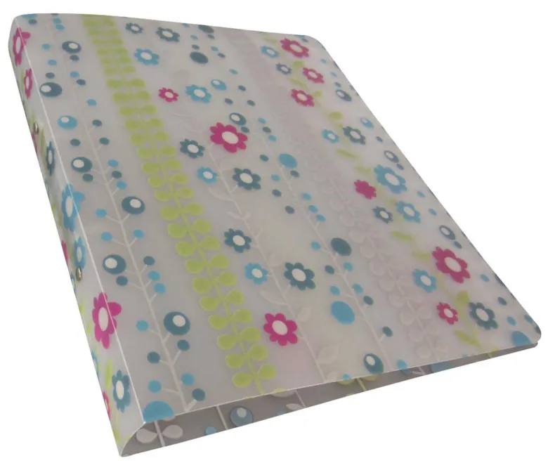 Ringmap bloemen 2 cm